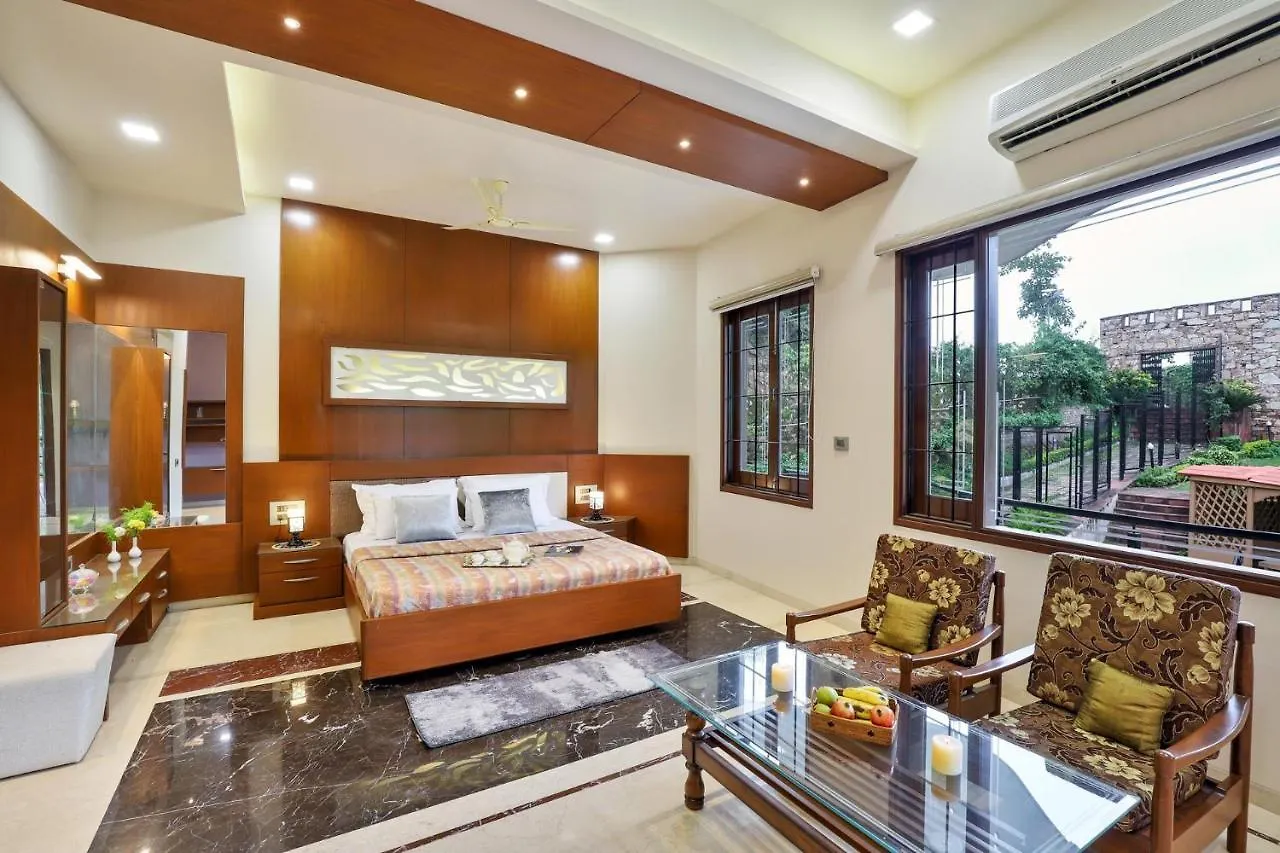 Stayvista'S Prakriti Farms With Outdoor Pool, Complimentary Breakfast And Hi-Tea Udaipur 0*,  Indien